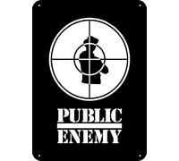 Syndicate Public Enemy Metal Sign 8 x 12 Inch Wall Art