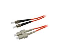 Synergy 21 ST - SC PATCH 2.0 m 2 m ST OM2 Orange Fibre Optic Cable - SC FIBER OPTIC CABLE (2 m, St/Sc, Orange)