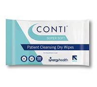 Synergy Conti Supersoft Large Dry Patient Cleansing Wipes (8 Packs of 100)