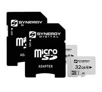 Synergy Digital 32GB, UHS-I MicroSDHC Memory Cards - Class 10, U1, 100MB/s, 300 Series - Pack of 2