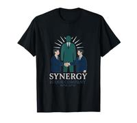 Synergy is Our Company Policy Handshake Success Design T-Shirt