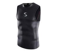 Synergy Triathlon Wetsuit Men's EpicSpeed Neoprene Sleeveless Top (Black, Medium)