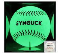 SYNGUCK Glow in The Dark Baseballs - Light Up Baseball Official Size | Glow Balls for Night Games, Practice, Gifts