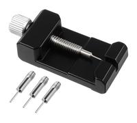 SynHHergyx Watch Link Removal Tool 1.1Inch Width Watch Band Remover Tool with 3 Spare Thimbles Chain Link Pin Remover for Adjust Wristwatch Bracelet Wristwatch Repair