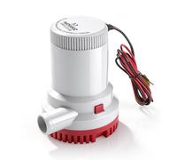 SYNJAUPO Bilge Pump 12V 2000GPH, 1-1/8" (29mm) Submersible Pump