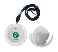 SYNLETT Wireless Call Reset Button Caregiver Clear Call Button Compatible with Wireless Nurse Call System Pager Monitoring Unit CMU for Nurses Home Service Staff Office Clinic
