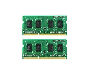 Synology - DDR3L - kit - 16 GB: 2 x 8 GB - SO-DIMM 204-pin - 1600 MHz / PC3L-12800-1.35 V - unbuffered - non-ECC - for Disk Station DS1517+, DS1817+