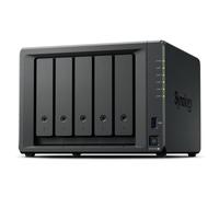 Synology DiskStation DS1525+ NAS/storage server Ryzen Embedded V1500B 8 GB DDR4 0 TB - Black