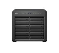Synology Disk Station DS2422+ - NAS server - 12 bays - SATA 3Gb/s - RAID 0, 1, 5, 6, 10, JBOD - RAM 4 GB - Gigabit Ether