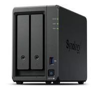 Synology DiskStation DS725+ NAS/storage server Ryzen Embedded R1600 4 GB DDR4 0 TB Black