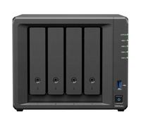 Synology DiskStation DS925NEO+ NAS/storage server Compact Ryzen Embedded V1500B 4 GB DDR4 0 TB DSM Black