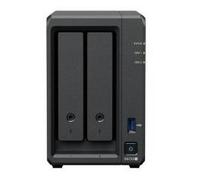Synology DP320 NAS/storage server Desktop R1600 8 GB 16 TB Black