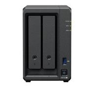 Synology DP320 ActiveProtect, 2 x 8TB memory, 8GB RAM, AMD R1600, up to 1GbE RJ45