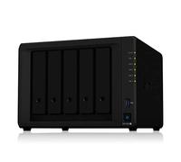 Synology DS1522+ 5-Bay Desktop NAS Solution 5x3,5/2,5" SATA HDD/SSD, 2x M.2 2280 NVMe SSD, 8GB RAM