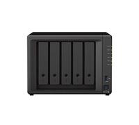 Synology DS1522+ 50TB 5 bay Desktop NAS solution, pre-installed with 5 x 10TB Seagate IronWolf Drives