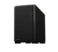 Synology DS218play 4 TB (2 x 2 TB WD RED) 2 Bay Desktop NAS Unit