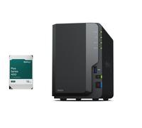 Synology DS223 2-Bay NAS Enclosure (2GB RAM) - 16TB HDD