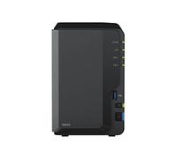 Synology DS223 2GB NAS 24TB (2X 12TB) HAT3300, Assembled and tested with SE DSM installed