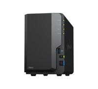 Synology DS223 Diskstation NAS (Realtek RTD1619B Quad-Core 2GB Ram 1xRJ-45 1GbE LAN-Port) 2-Bay 16TB Bundle with 2X 8TB Seagate IronWolf