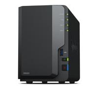 Synology DS223 NAS Desktop Realtek RTD1619B 2 GB DDR4 24 TB HDD DiskSt