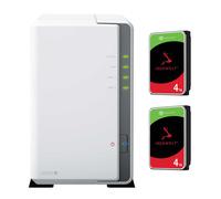 Synology DS223J 24TB 20TB 16TB, 12TB, 8TB, HDD's 3.5" NAS Diskstastion KIT.