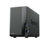 Synology DS224+ 12TB 2 Bay NAS Solution installed with 2 x 6TB HAT3300 Drives