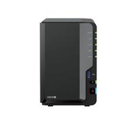 Synology DS225+ 16TB (Synology HAT53) 2-bay Plus series - Intel Celeron J4125 quad-core, 2GB non-ECC DDR4 SODIMM upgradable to 6GB using D4NS01-4G. 1 x 2.5GbE and 1 x 1GbE RJ-45 LAN port
