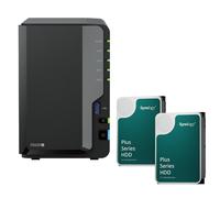 Synology DS225+ 2-Bay NAS + Custom HDD/SSD Bundles Up T0 40TB Intel J4125 2.5GbE