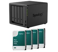 Synology DS425+ NAS Server 2.5GbE 16TB-64TB HAT3300/HAT5300 HDD's Custom Config