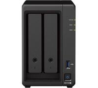 Synology DS723+ 20TB 2 Bay Desktop NAS Solution, installed with 2 x 10TB Seagate Ironwolf Drives
