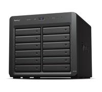 Synology DX1222 storage drive enclosure HDD/SSD enclosure Black 2.5/3.5"