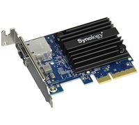 Synology E10G18-T1 - Network adapter - PCIe 3.0 x4 low profile - 10Gb Ethernet x 1 - for Disk Station DS1618, RackStation RS1219, RS2418, RS2818, RS3618, RS818,RJ-45; 1 port