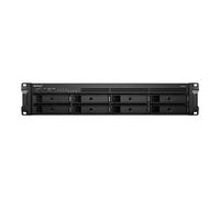 Synology RackStation RS1221+ NAS/storage server Rack (2U) Ryzen Embedded V1500B 4 GB DDR4 0 TB DiskStation Manager Black