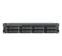 Synology RackStation RS1226+ NAS/storage server Rack (2U) AMD Ryzen V1500B 4 GB DDR4 0 TB Synology DSM Black