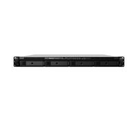 Synology RackStation RS1619XS+ NAS/storage server Rack (1U) Intel Xeon D D-1527 8 GB DDR4 0 TB DiskStation Manager Black