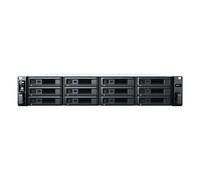 Synology RackStation RS2421+ NAS Rack (2U) Ryzen Embedded V1500B 4 GB DDR4 24 TB HDD DiskStation Manager Black