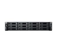 Synology RackStation RS2421+ - NAS server - 12 bays - rack-mountable - SATA 6Gb/s - RAID 0, 1, 5, 6, 10, JBOD - RAM 4 GB - Gigabit Ethernet - iSCSI - 2U