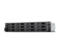 Synology RackStation RS2423+ NAS/storage server Rack (2U) Ryzen Embedded V1780B 8 GB DDR4 0 TB DiskStation Manager Black Grey