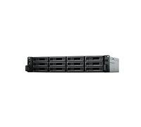 Synology RackStation RS3621RPxs - NAS server - 12 bays - rack-mountable - SATA 6Gb/s - RAID 0, 1, 5, 6, 10, JBOD, 5 hot spare, 6 hot spare, 10 hot spare, 1 hot spare, RAID F1, F1 hot spare - RAM 8 GB - Gigabit Ethernet - iSCSI - 2U