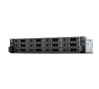 Synology RackStation RS2423+ NAS/storage server Rack (2U) Ryzen Embedded V1780B 8 GB DDR4 0 TB DiskStation Manager Black Grey