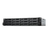 Synology RX1223RP. Product type: HDD/SSD enclosure. Number of storage drives supported: 12 Storage drive size: 2.5/3.5" Supported storage drive interfaces: Serial ATA Hot-swap. Product colour: Black
