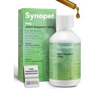 Synopet Dog Joint Support Green Lipped Mussel Dog 200ml I Liquid Joint Supplement for Dogs I With Curcumin & Black Carob Leaf I Supports Cartilage & Mobility