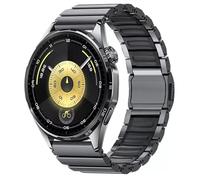 Synsing 22mm Universal Titanium Magnetic Strap for Huawei GT6/GT6 Pro/GT5/4/3 Pro 46mm, Garmin Fenix 8 (47mm)/Fenix 6 Pro - Hybrid Silicone Lining, Lightweight, Non-Slip, No Pulling Hair, 22mm