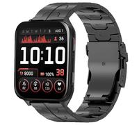 synsing 24mm Titanium Metal Watch Strap for Garmin Venus X1 for Men Women | Quick Release Band for Venu X1 | 40% Lighter than Steel,Hypoallergenic,Durable,Fit Wrist 5.9"-8.5" | Luxury,Sport,Elegant