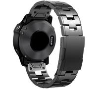 synsing 26 mm Titanium Bracelet with Quick Release Compatible with Fenix 8 51 mm/Enduro 3 51 mm/7X Pro/6X Pro, 22 mm Metal Bracelet 22 mm Compatible with Fenix 8 47 mm/E 47 mm/7/6 Pro/5 Plus