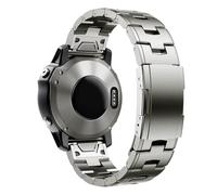 synsing 26mm Titanium Metal Quick Release WatchBand Compatible for Fenix 8 51mm/Enduro 3 51mm/Fenix 6X Pro/7X Pro/5X Plus,22mm Band for Fenix 8 47mm/E 47mm/Fenix 6 Pro/7/5 Plus/EPIX 2/Forerunner 965