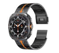 synsing Magnetic Titanium Bands Compatible with Galaxy Watch 7 Ultra 47mm, No Gap Design Titanium Metal Strap Wristband Accessory for Samsung Galaxy Watch 7 Ultra 47mm