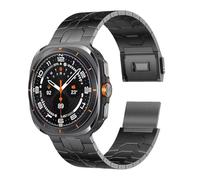 synsing Magnetic Titanium Bands Compatible with Galaxy Watch 7 Ultra 47mm, No Gap Design Titanium Metal Strap Wristband Accessory for Samsung Galaxy Watch 7 Ultra 47mm