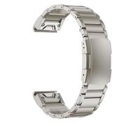 synsing No Gap 22mm 26mm Titanium Strap for Garmin Fenix 8/7/6 Pro/5 Plus