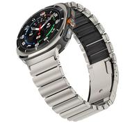 synsing No Gap Titanium-Silicone Strap for Galaxy Watch Ultra 2 1 47mm 2026